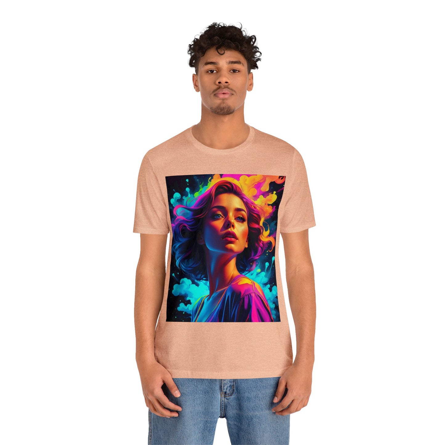 Holi Girl | HD Graphics | Festival of Colors | Vibrant | Coquette | Unisex | Men's | Women's | Tee | T-Shirt