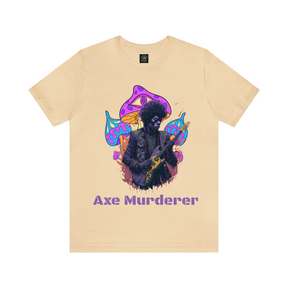 Axe Murderer | Guitar Hero | Psychedelic | Mushroom | Trippy | Unisex | Men's | Women's | Tee | T-Shirt