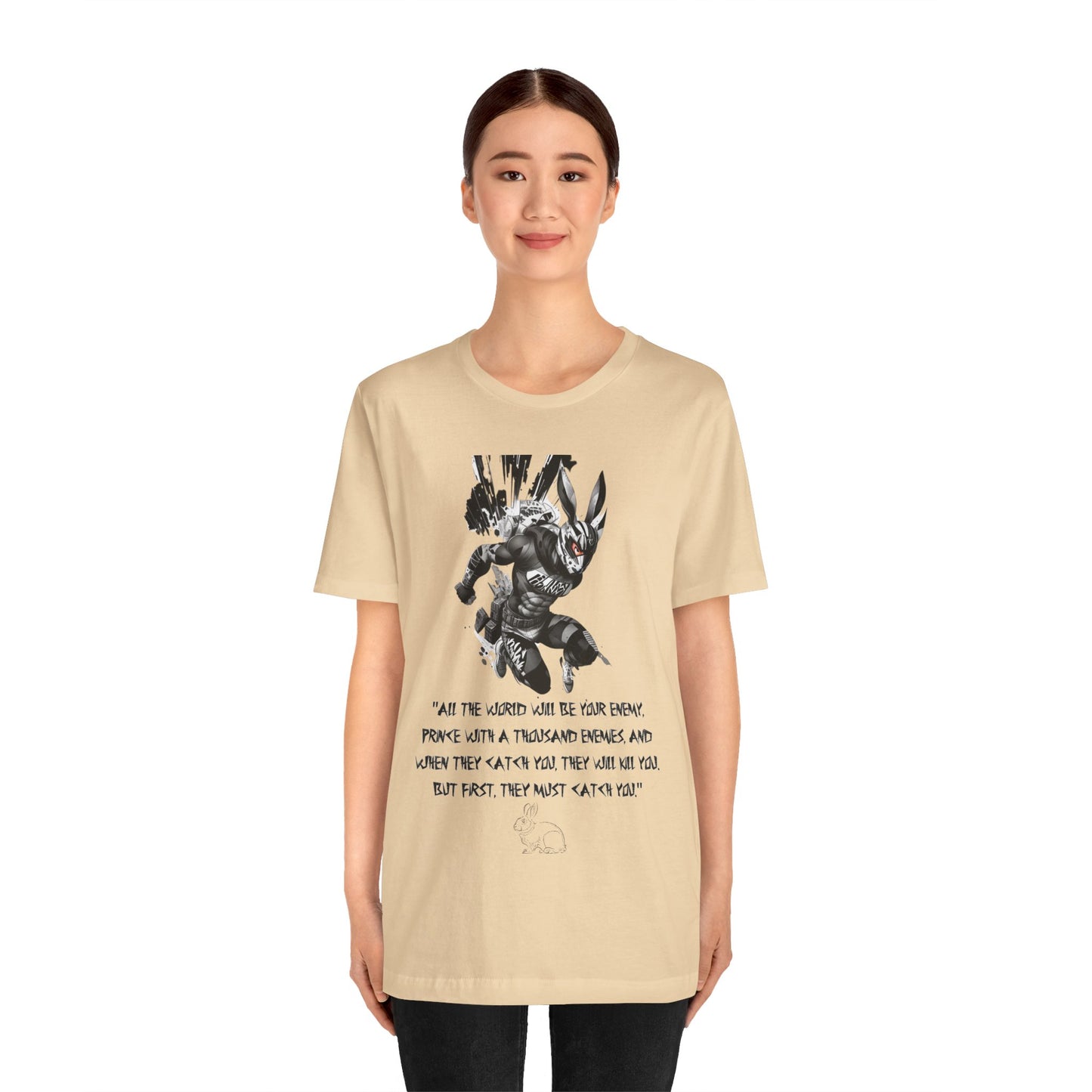 Don't Go Tharn | Watership Down | Quote | Richard Adams | Rabbit | Comic Art | Bunny | Unisex | Men's | Women's | Tee | T-Shirt