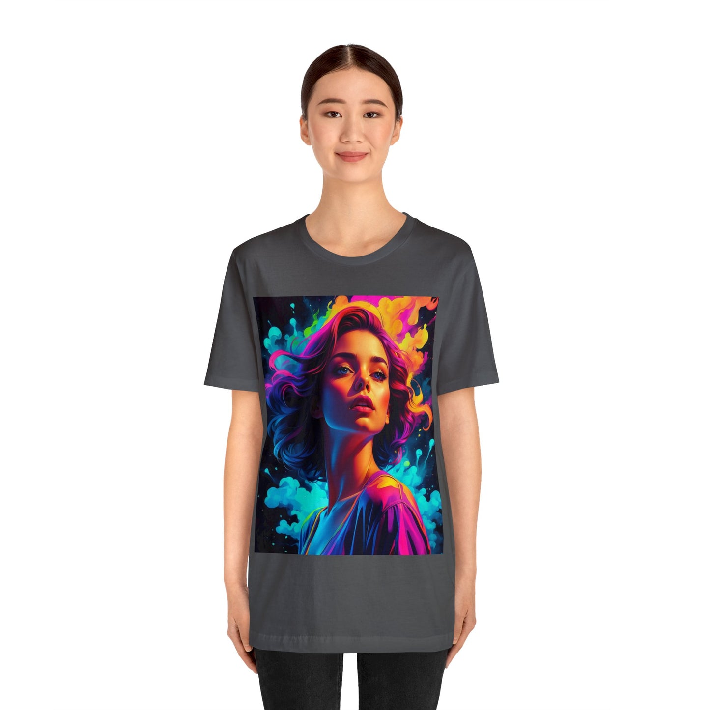 Holi Girl | HD Graphics | Festival of Colors | Vibrant | Coquette | Unisex | Men's | Women's | Tee | T-Shirt