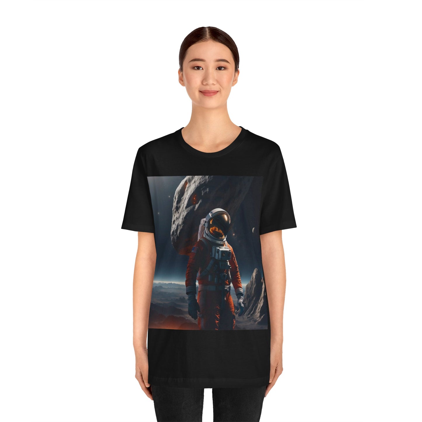 Final Frontier | HD Graphic | Space | Astronaut | Asteroid | Unisex | Men's | Women's | Tee | T-Shirt