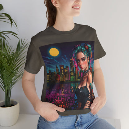 Cyberpunk Princess | Pastel | Cyberpunk | Unisex | Men's | Women's | Tee | T-Shirt