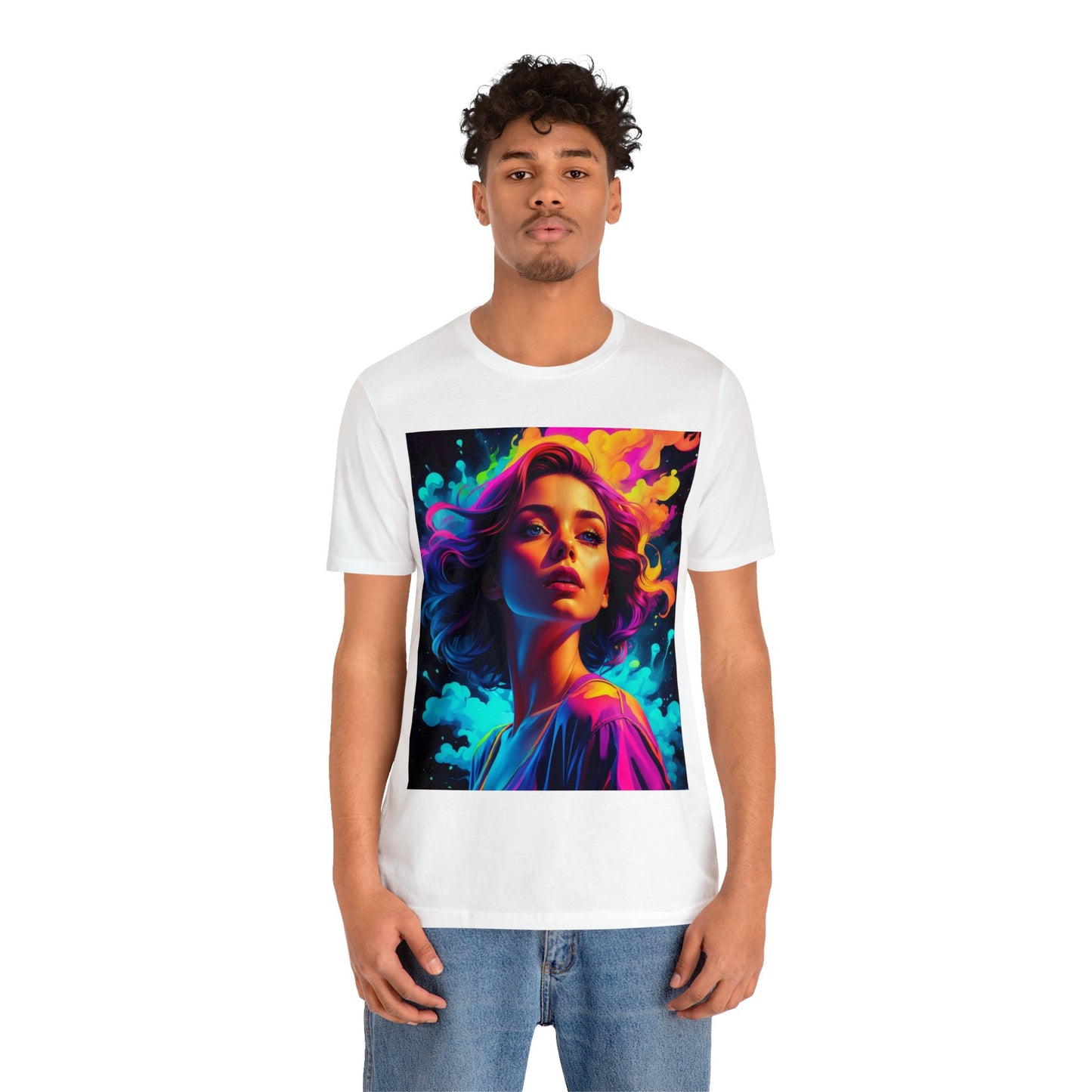 Holi Girl | HD Graphics | Festival of Colors | Vibrant | Coquette | Unisex | Men's | Women's | Tee | T-Shirt