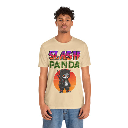 Slash Panda | Cute | Comic Book | Anime | Manga | Unisex | Men's | Women's | Tee | T-Shirt