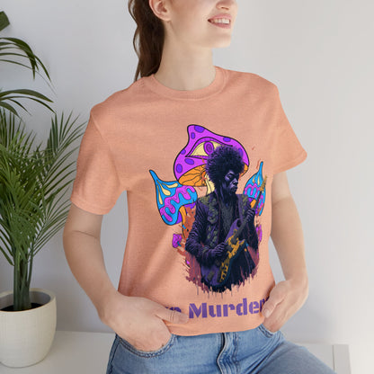 Axe Murderer | Guitar Hero | Psychedelic | Mushroom | Trippy | Unisex | Men's | Women's | Tee | T-Shirt