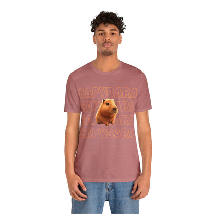 Capybara | Tik Tok | Animal Print | Cute | South America | Wildlife | Nature Lover's Gift | Unisex | Men's | Women's | Tee | T-Shirt