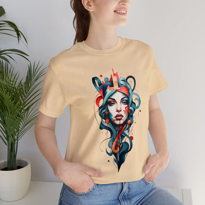 Abstract Woman's Face | HD Graphic | Classic Style | Men's | Women's | Tee | T-Shirt