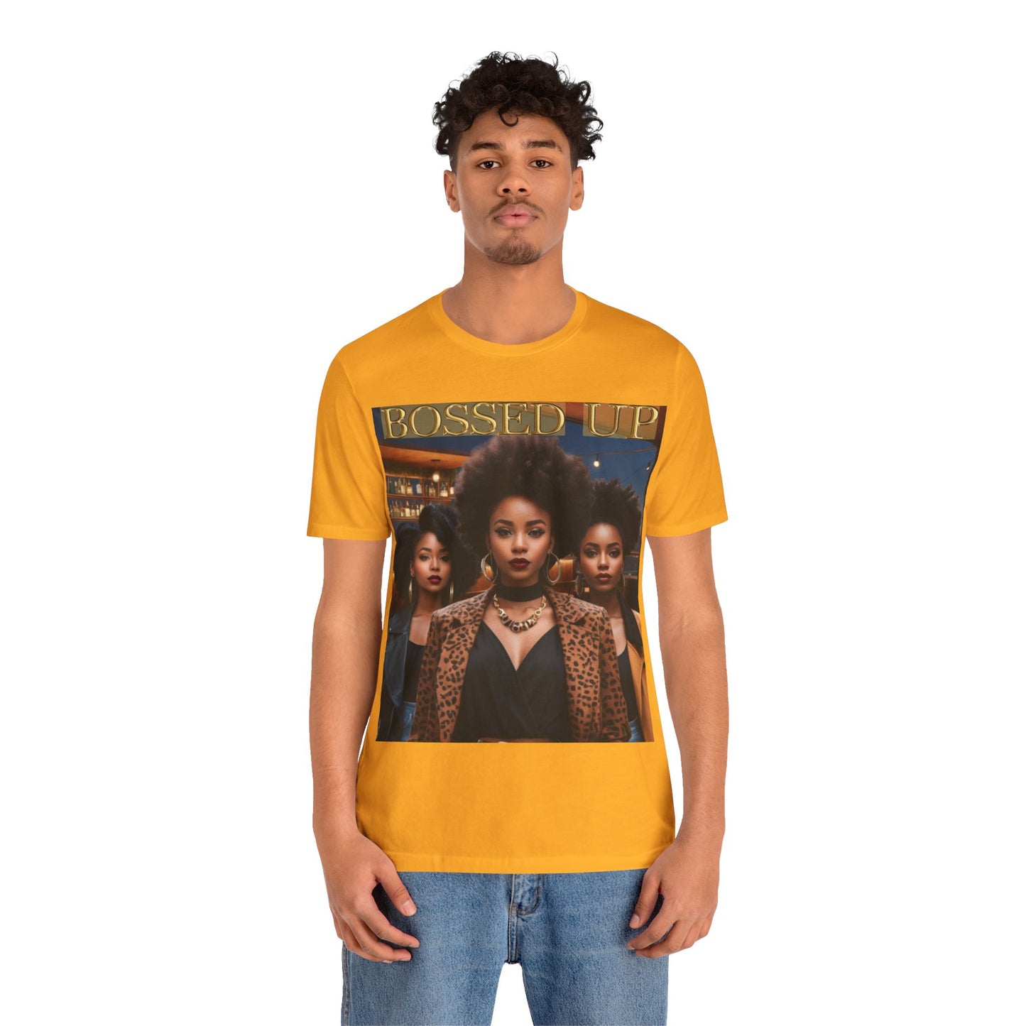 Bossed Up | HD Graphic | Black Girl Magic | Black Empowerment | Female Empowerment | Unisex | Men's | Women's | Tee | T-Shirt