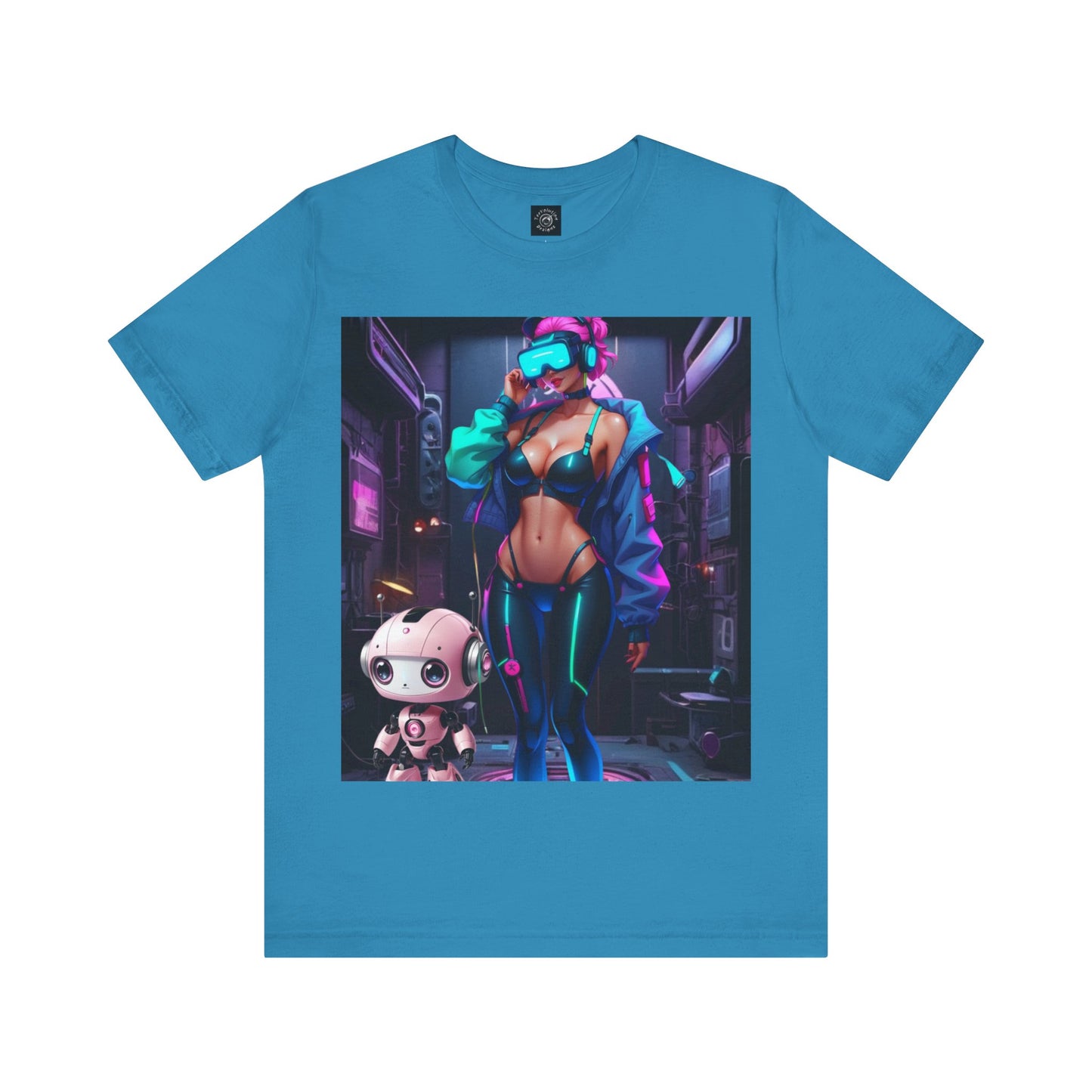 Cyber Cuties | HD Graphic | Anime | Cyber Punk | Unisex | Men's | Women's | Tee | T-Shirt