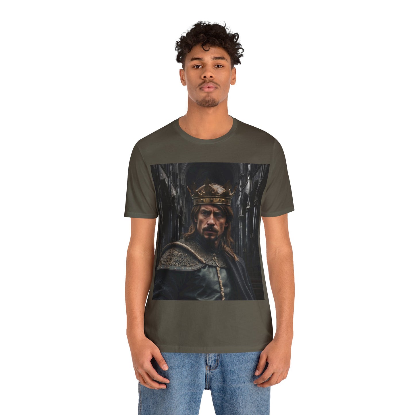 Uneasy Lies The Head | HD Graphic | King | Medieval | Unisex | Men's | Women's | Tee | T-Shirt