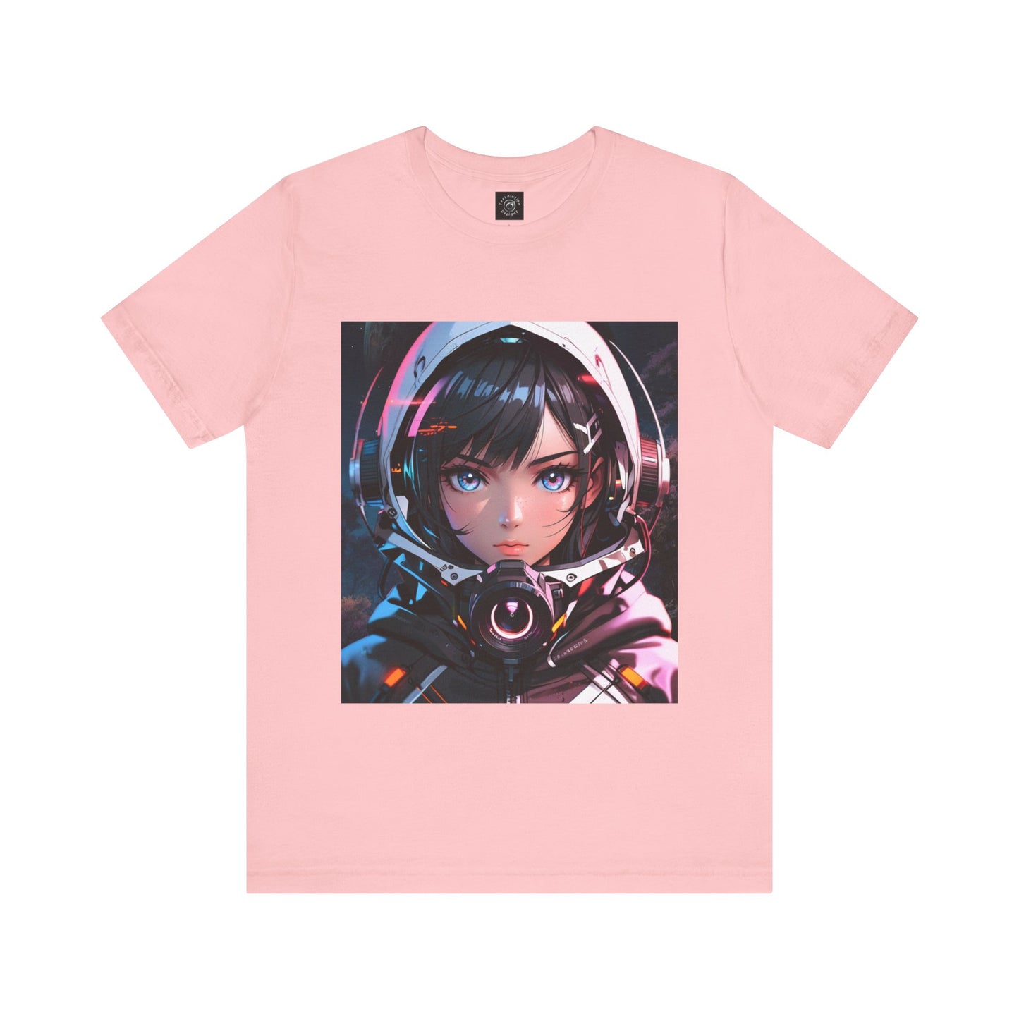 Starlit Stunner | HD Graphic | Sci-Fi | Anime | Woman Astronaut | Unisex | Men's | Women's | Tee | T-Shirt