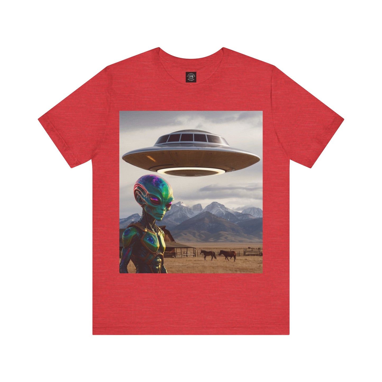 Believe! | HD Graphic | Alien | UFO | Close Encounter Of The First Kind | Spaceship | Unisex | Men's | Women's | Tee | T-Shirt