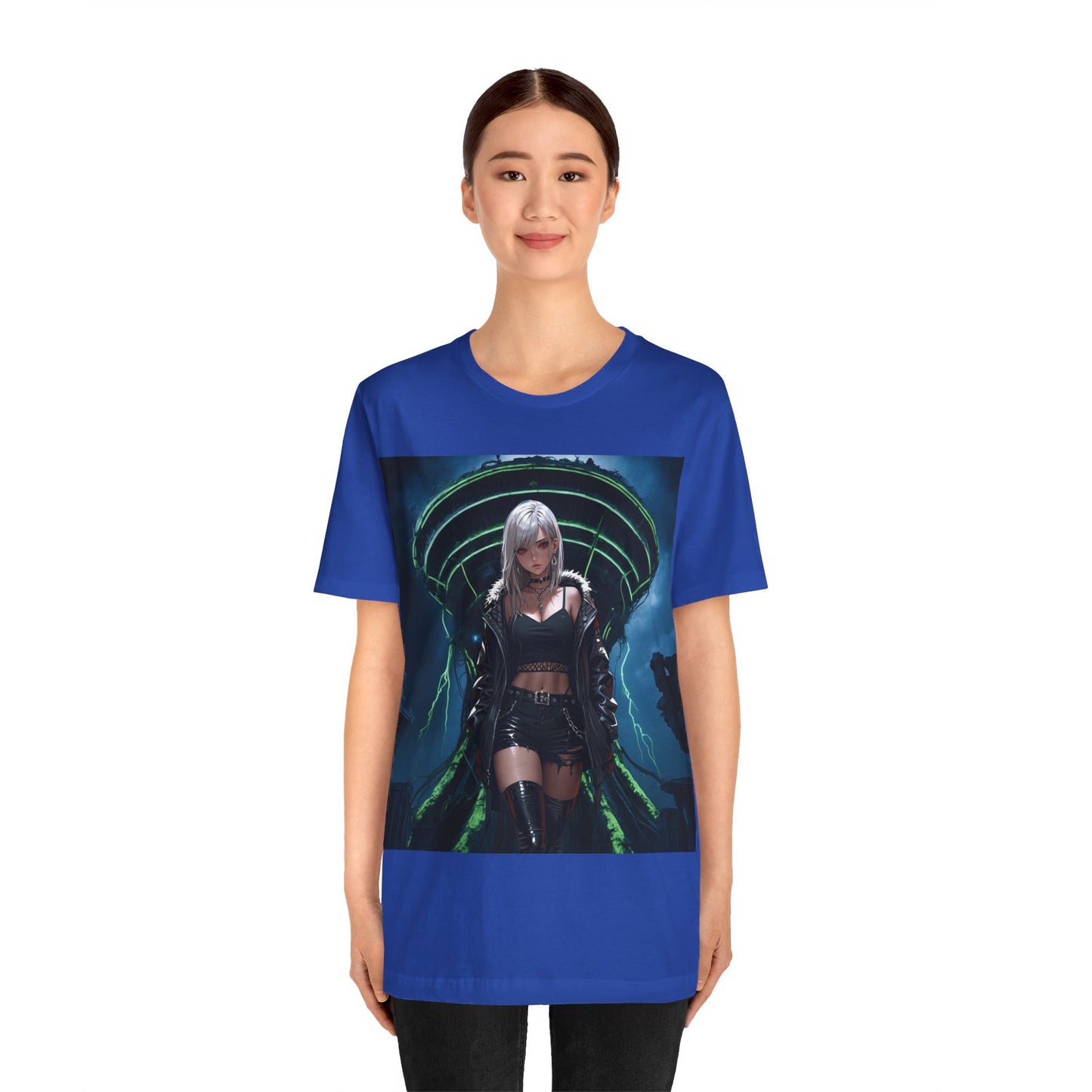 Kenzie | HD Graphic | Anime | Sci-Fi | Fantasy | Pretty Girl | Unisex | Men's | Women's | Tee | T-Shirt