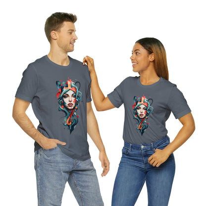 Abstract Woman's Face | HD Graphic | Classic Style | Men's | Women's | Tee | T-Shirt