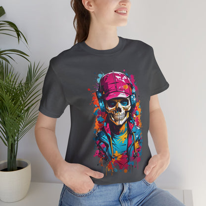 Colorful Skull | Gamer | Music | Intense | Unisex | Men's | Women's | Tee | T-Shirt