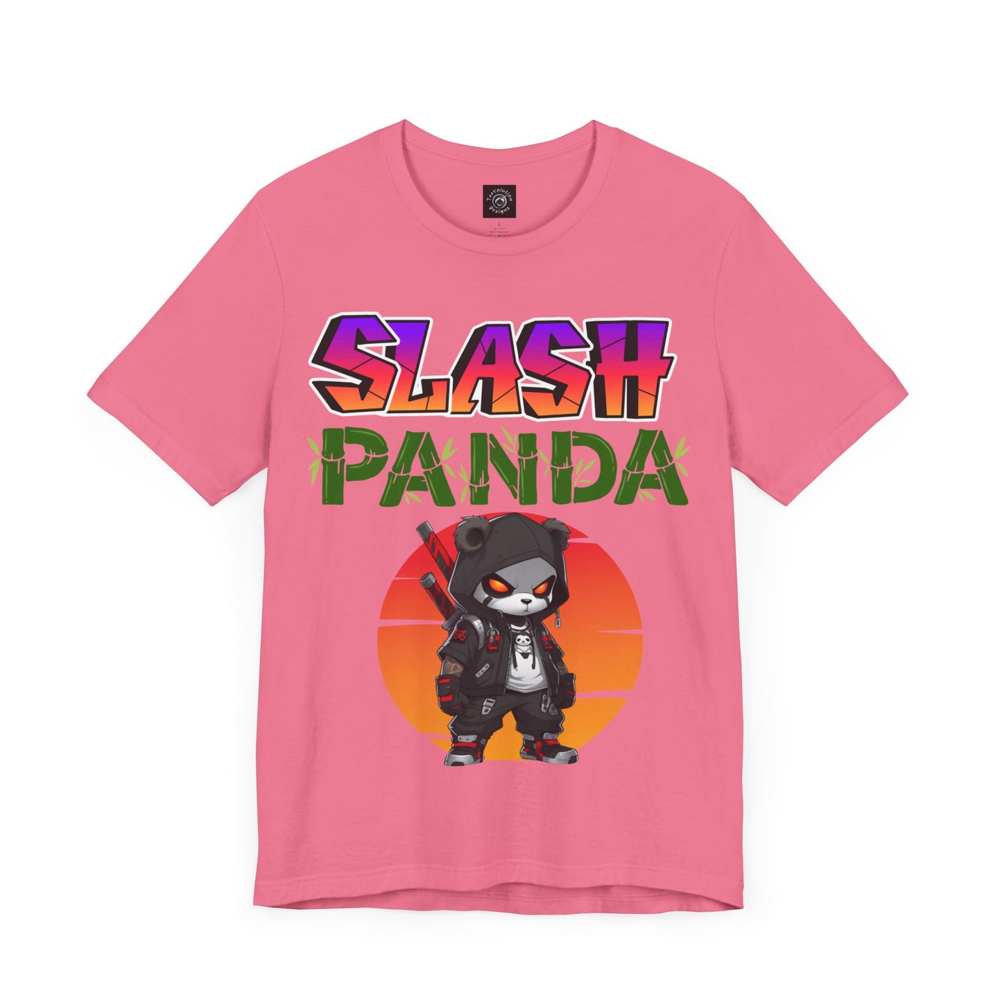 Slash Panda | Cute | Comic Book | Anime | Manga | Unisex | Men's | Women's | Tee | T-Shirt