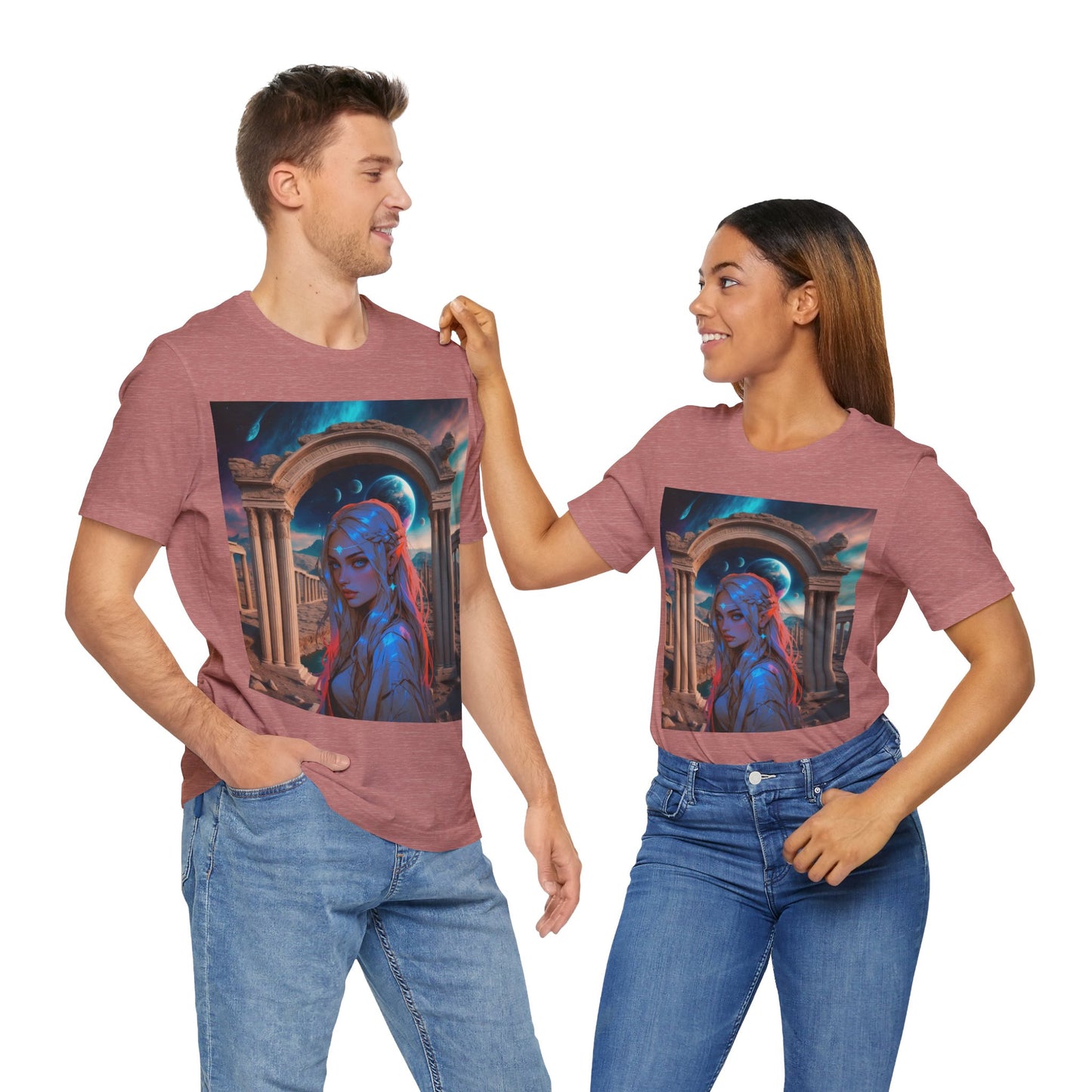 The Guardian of Likir Tor | HD Graphic | Fantasy | Elf | Unisex | Men's | Women's | Tee | T-Shirt