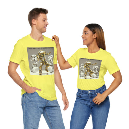 Dancing Robot | Tee | Party Gift | Rave | Techno | House Music | Hip Hop | Fun | Unisex | Men's | Women's | HD Graphics | All Ages | Cool | T-Shirt