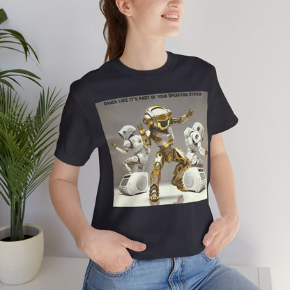 Dancing Robot | Tee | Party Gift | Rave | Techno | House Music | Hip Hop | Fun | Unisex | Men's | Women's | HD Graphics | All Ages | Cool | T-Shirt