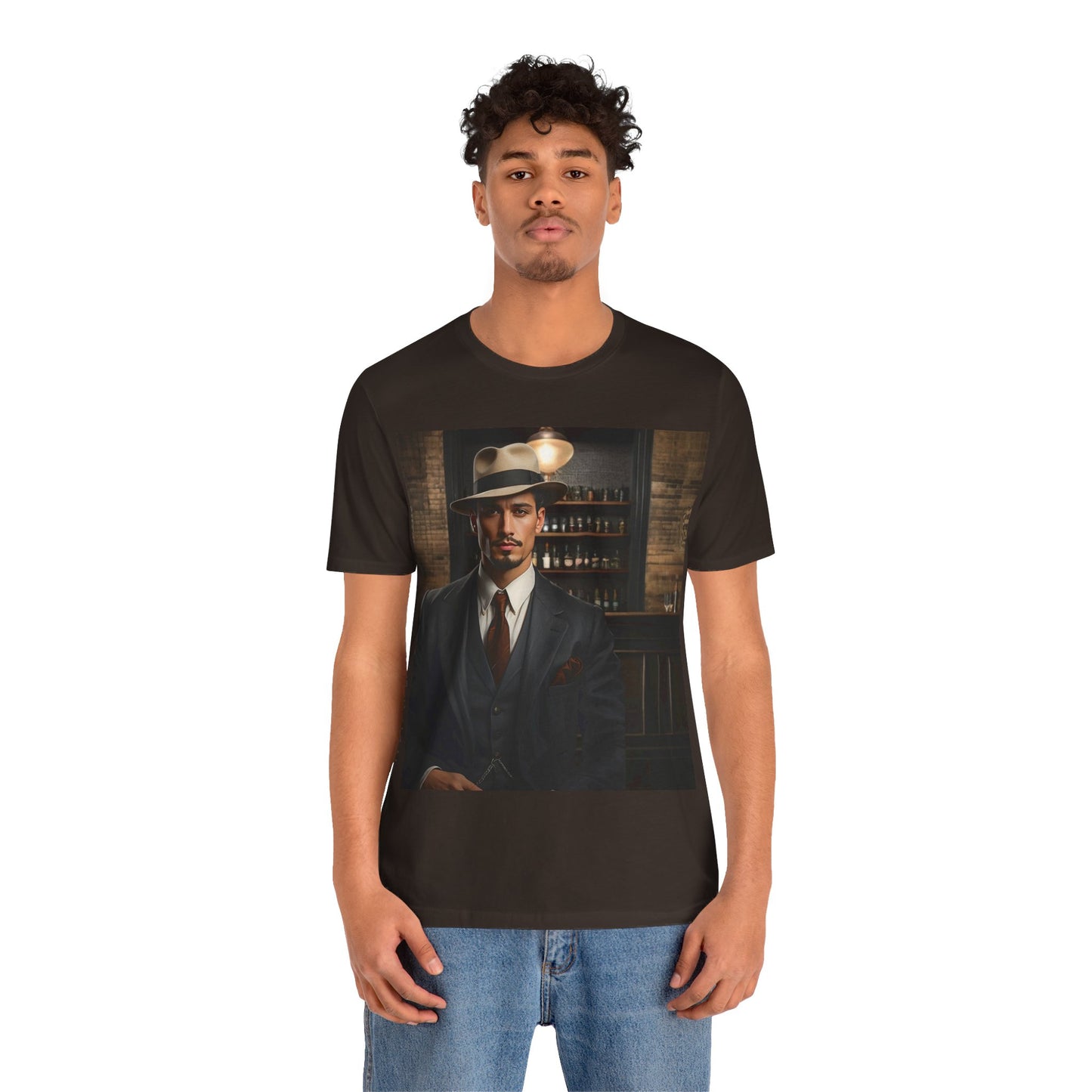 Gangster Is As Gangster Does | HD Graphic | Prohibition | Speakeasy | Unisex | Men's | Women's | Tee | T-Shirt