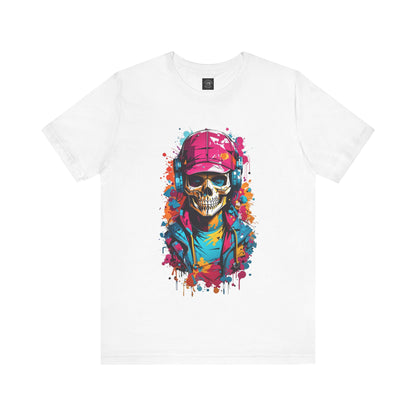 Colorful Skull | Gamer | Music | Intense | Unisex | Men's | Women's | Tee | T-Shirt