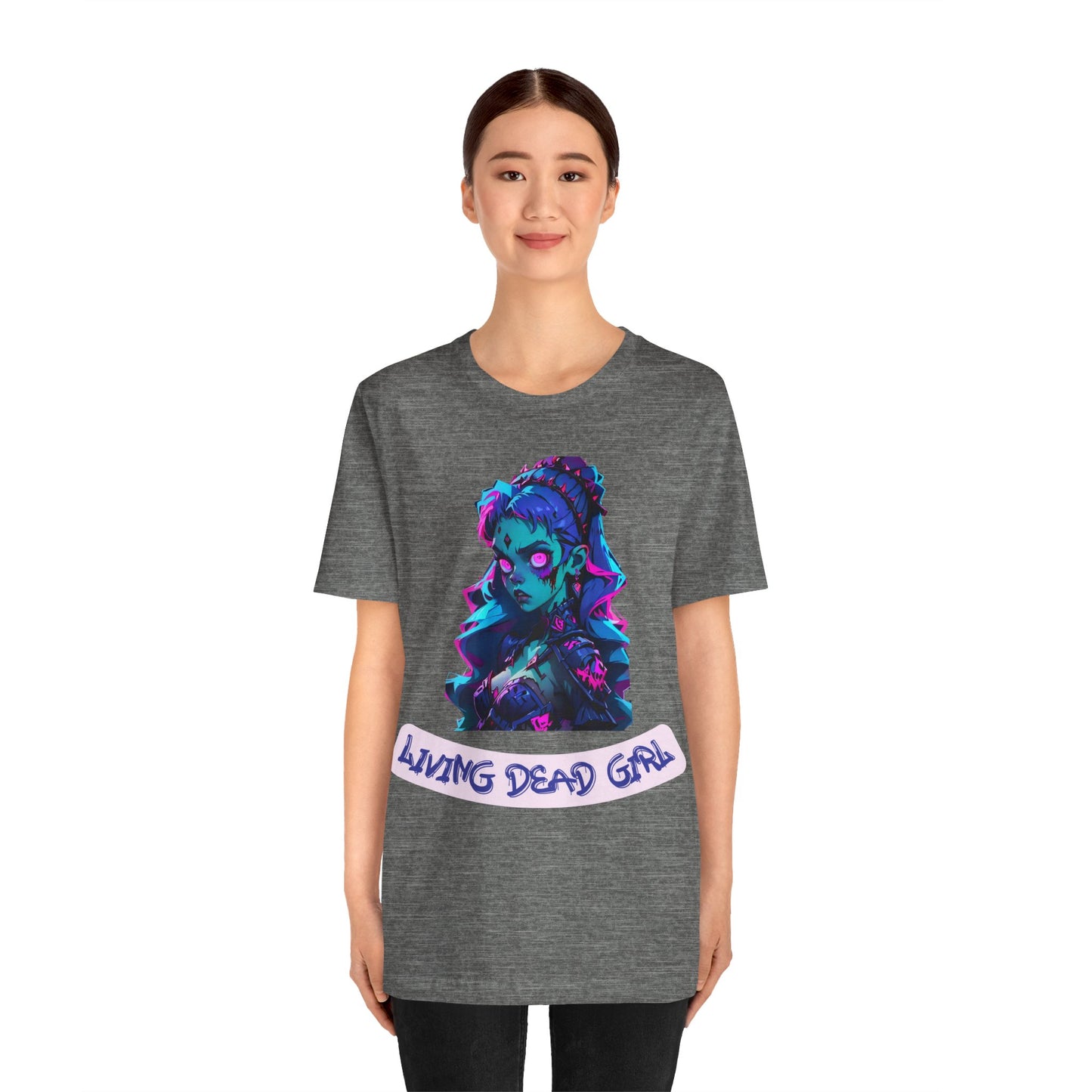 Living Dead Girl | Zombie | Cute | Undead | Unisex | Men's | Women's | Tee | T-Shirt