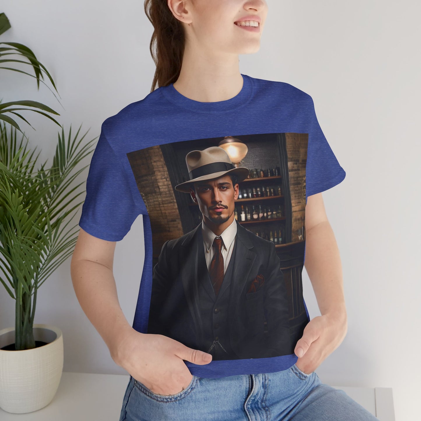 Gangster Is As Gangster Does | HD Graphic | Prohibition | Speakeasy | Unisex | Men's | Women's | Tee | T-Shirt