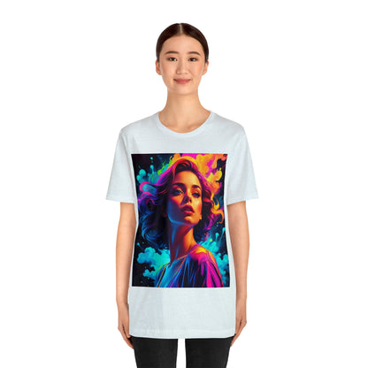 Holi Girl | HD Graphics | Festival of Colors | Vibrant | Coquette | Unisex | Men's | Women's | Tee | T-Shirt