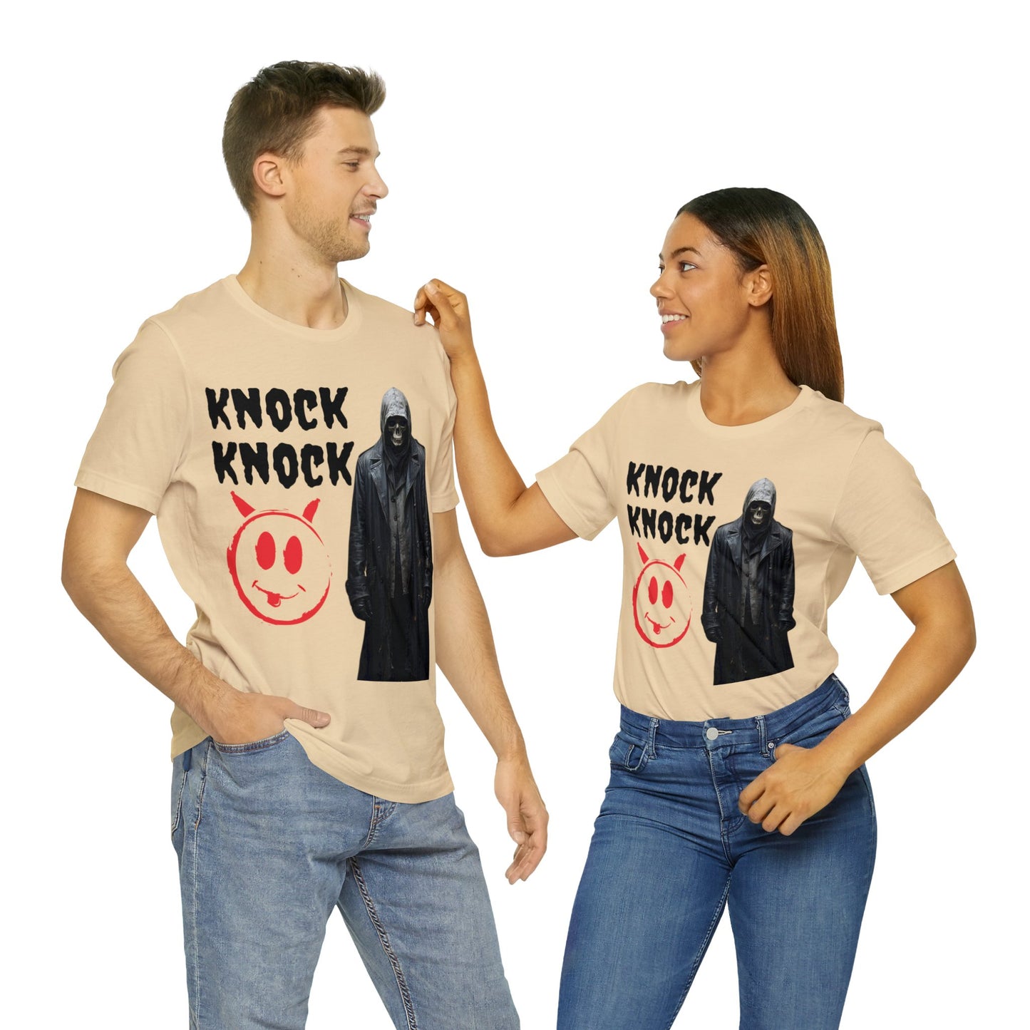 Creeper | Smiley Face | Dark Humor | Unisex | Men's | Women's | Tee | T-Shirt