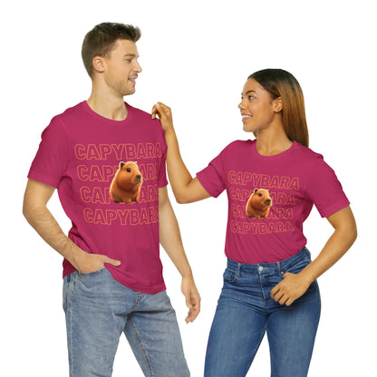 Capybara | Tik Tok | Animal Print | Cute | South America | Wildlife | Nature Lover's Gift | Unisex | Men's | Women's | Tee | T-Shirt