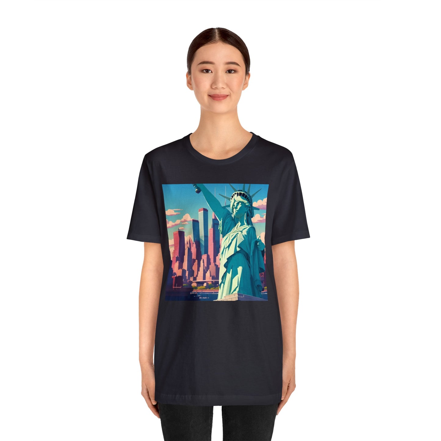 Statue of Liberty | Lady Liberty | Patriotic Gift | New York City | Independence Day | July 4th | USA | Freedom | Unisex | Men's | Women's | Tee | T-Shirt