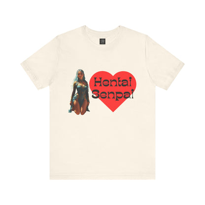 Hentai Senpai | Anime | CGI | Gamer | Fantasy Girl | Geek Gift | Unisex | Men's | Women's | Tee | T-Shirt