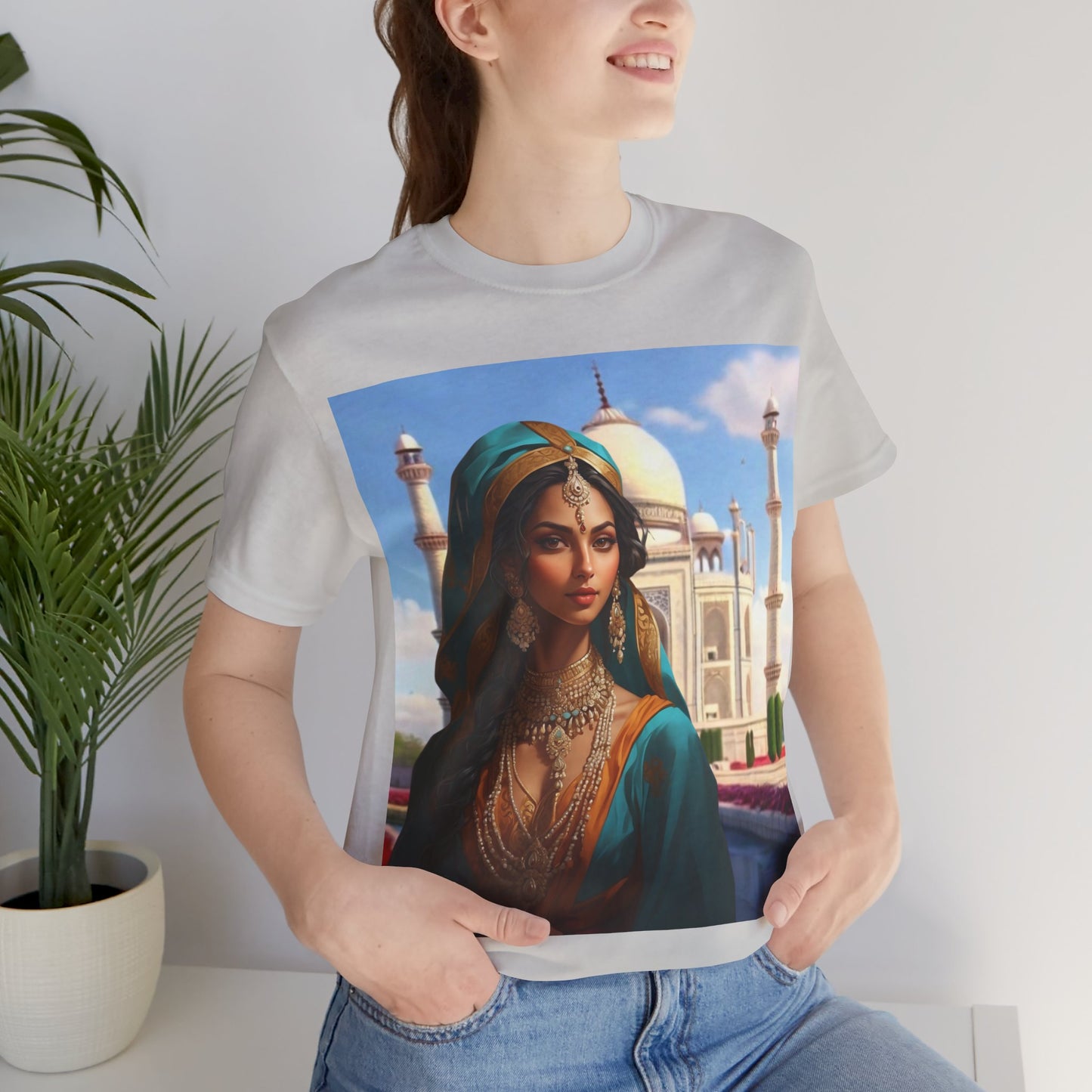 Shuddh Saundary | Taj Mahal | Pure Beauty | HD Graphic | Unisex | Men's | Women's | Tee | T-Shirt