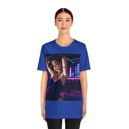 Before The Storm | HD Graphic | Anime | Waitress | Neon Colors | Unisex | Men's | Women's | Tee | T-Shirt