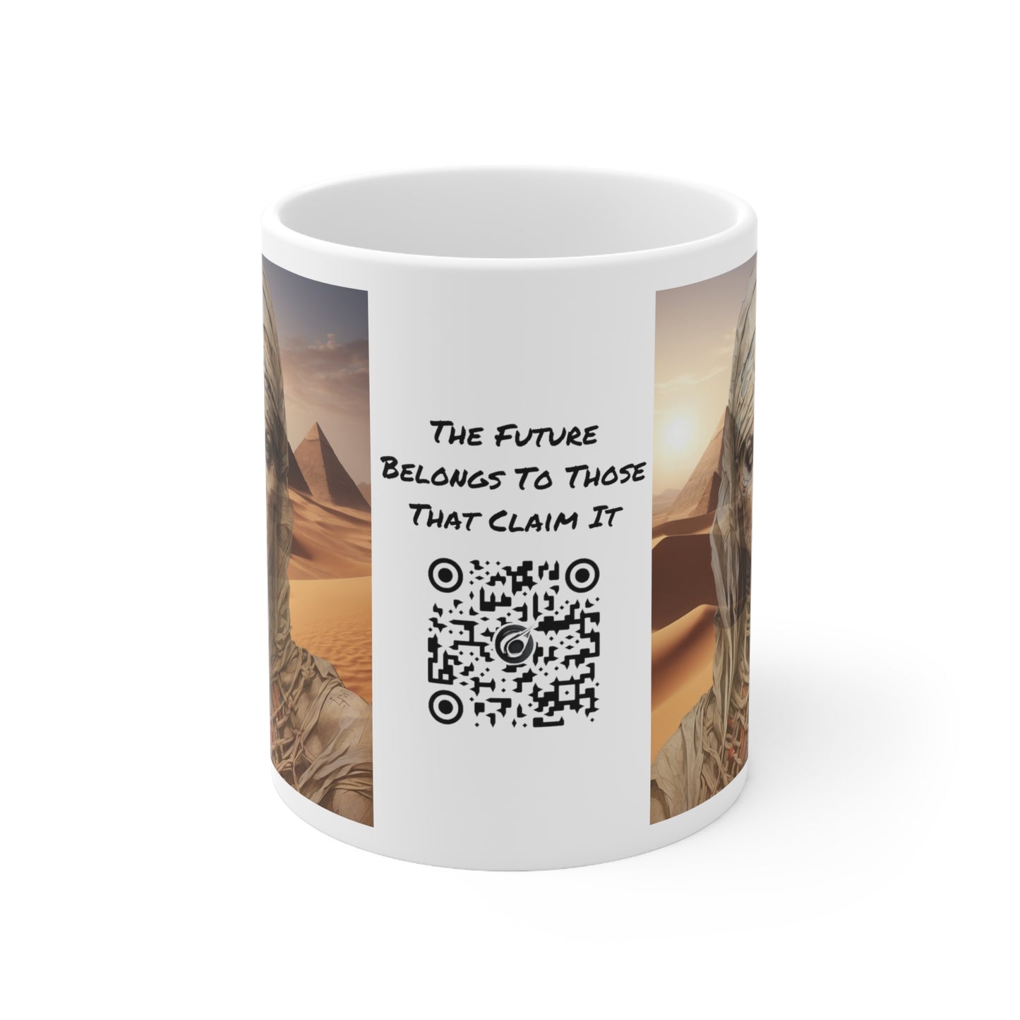 Mummy Dearest | HD Graphic | Egypt | Mythology | Pyramids | Coffee | Tea | Hot Chocolate | 11oz | White Mug