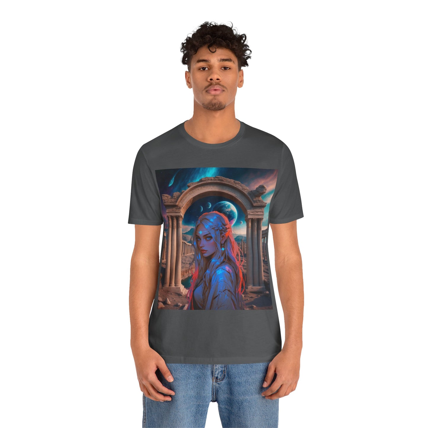 The Guardian of Likir Tor | HD Graphic | Fantasy | Elf | Unisex | Men's | Women's | Tee | T-Shirt