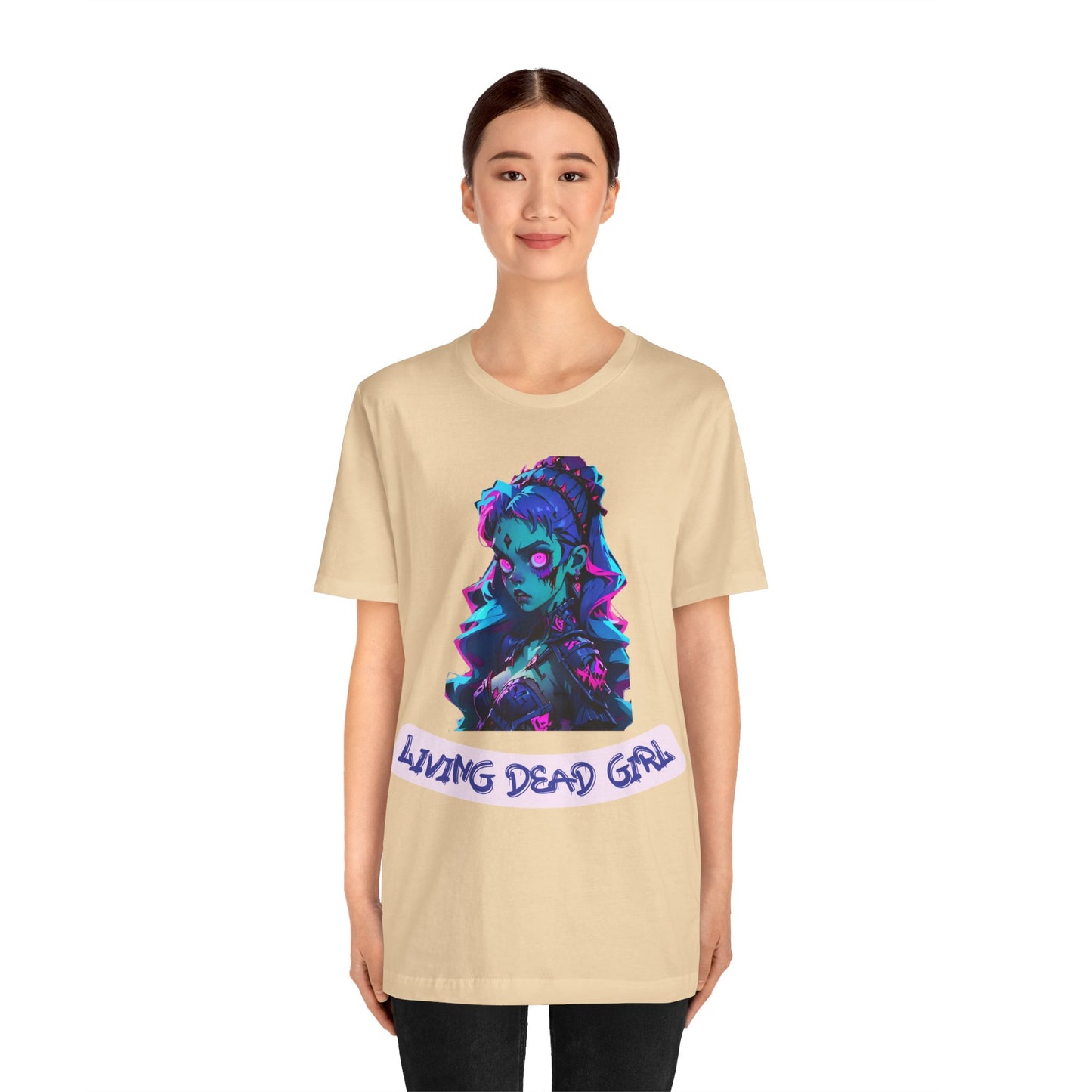 Living Dead Girl | Zombie | Cute | Undead | Unisex | Men's | Women's | Tee | T-Shirt