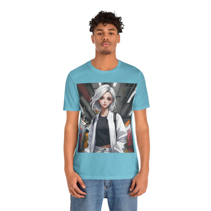 Subway Service | HD Graphic | Anime | Pretty Girl | Unisex | Men's | Women's | Tee | T-Shirt