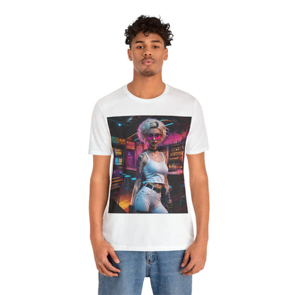 Bartender | HD Graphic | She Made Us Drinks To Drink, We Drunk Em | CyberPunk | Unisex | Men's | Women's | Tee | T-Shirt