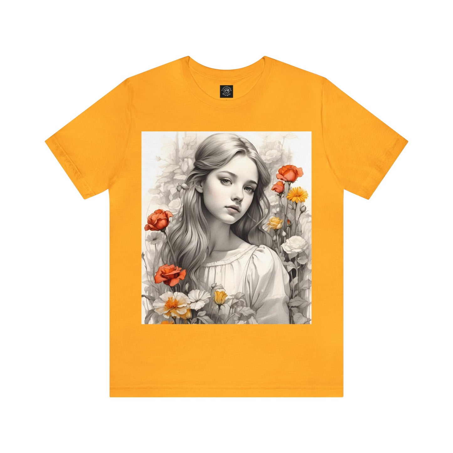 Flower Girl | Dainty | Coquette | Cottagecore | HD Graphic | Quaint | Wholesome | Wildflowers | Unisex | Men's | Women's | Tee | T-Shirt