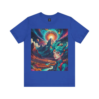 World Of Whimsy And Wonder | Abstract | Trippy Art | Shroomcore | Psychedelic | Unisex | Men's | Women's | Tee | T-Shirt