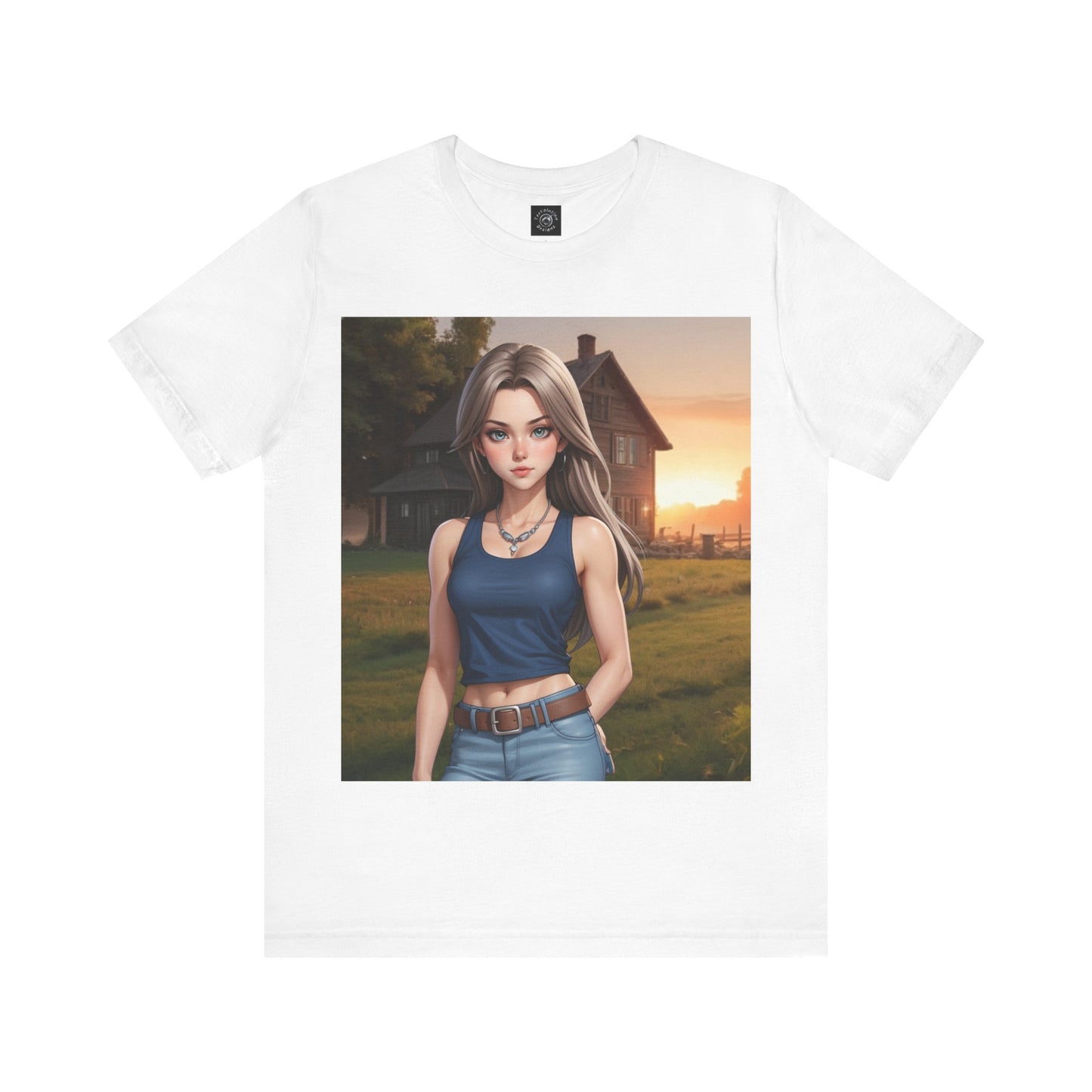 Country Girl | HD Graphic | Pretty Girl | Unisex | Men's | Women's | Tee | T-Shirt