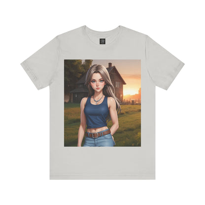 Country Girl | HD Graphic | Pretty Girl | Unisex | Men's | Women's | Tee | T-Shirt