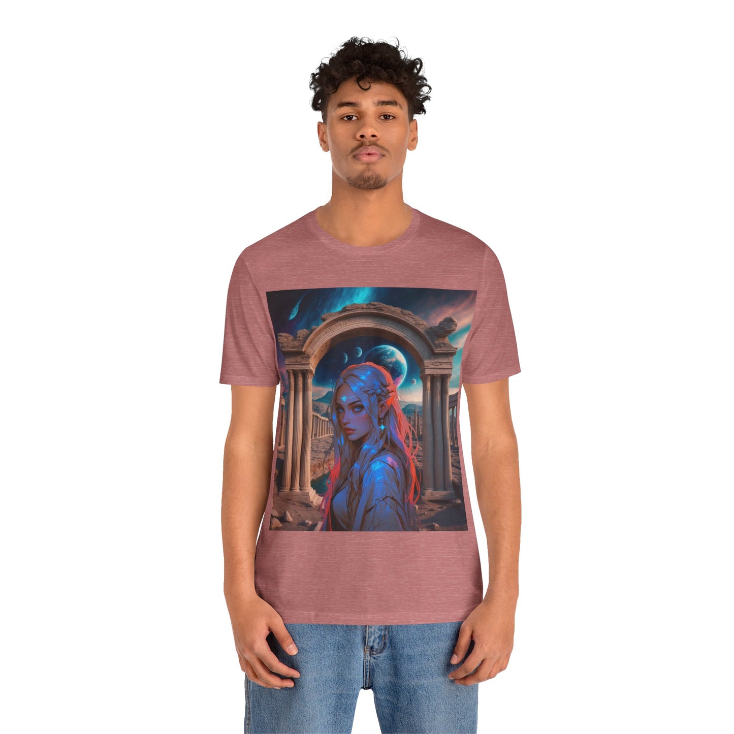 The Guardian of Likir Tor | HD Graphic | Fantasy | Elf | Unisex | Men's | Women's | Tee | T-Shirt