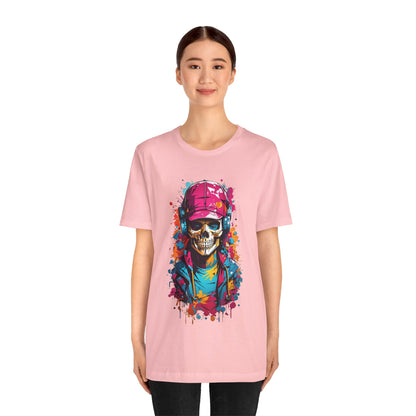 Colorful Skull | Gamer | Music | Intense | Unisex | Men's | Women's | Tee | T-Shirt