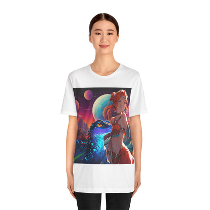 A Girl And Her 'Guana | Anime | Fantasy | Unisex | Men's | Women's | Tee | T-Shirt