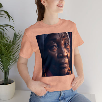 Wisdom's Face | African Woman | HD | Photorealistic | Unisex | Men's | Women's | Tee | T-Shirt