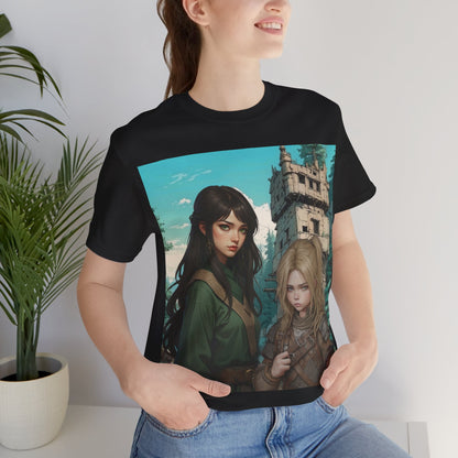 The Fallen Harbor | HD Graphic | Fantasy | Dungeons and Dragons | Unisex | Men's | Women's | Tee | T-Shirt