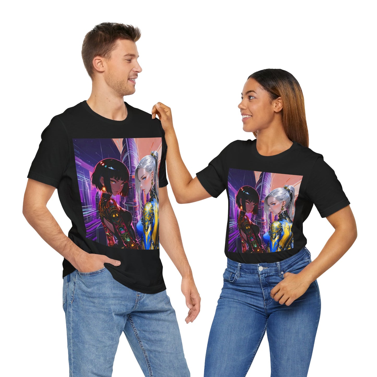 Void Riders | HD Graphic | Anime Style | Sci-Fi | Futuristic | Unisex | Men's | Women's | Tee | T-Shirt