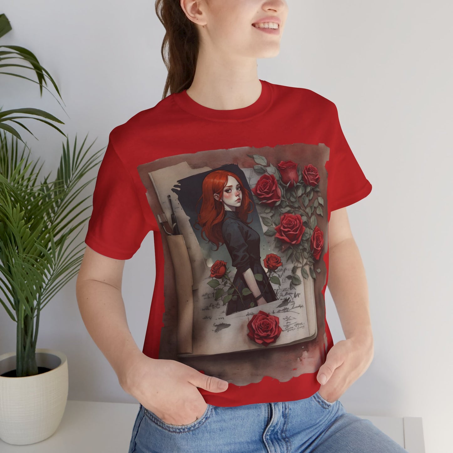 A Rose By Any Other Name | HD Graphic | Watercolor Style | Unisex | Men's | Women's | Tee | T-Shirt